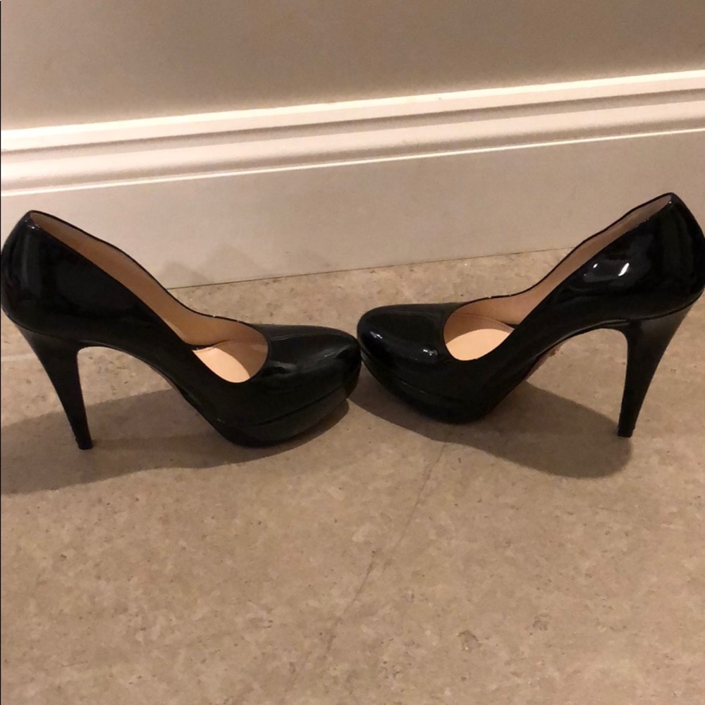 Authentic Prada Vernice Basic Patent Nero 37.5 - image 4